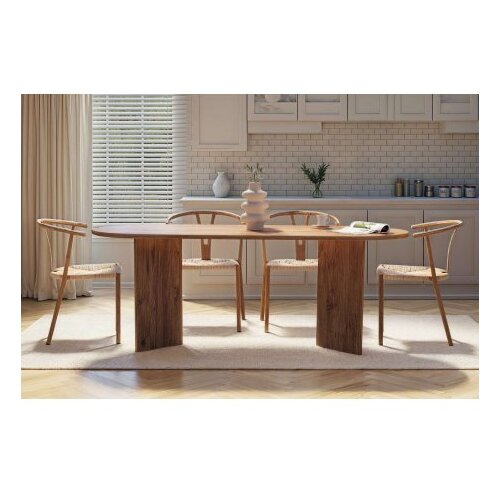 Hanah home trpezarijski sto sabella atlantic pine Slike