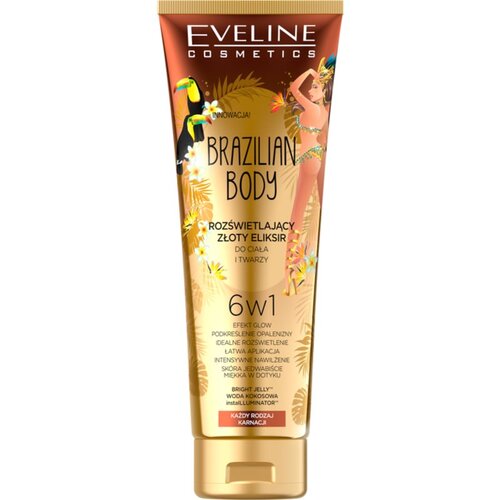 Eveline Cosmetics Brazilian Body tonirana krema za telo za osvetljevanje kože in hidratacijo 100 ml Cene
