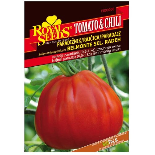 ROYAL SEEDS Sjeme povrća TOMATO&CHILI LINE 6 RAJČICA BELMONTE SEL. RADEH Cijene