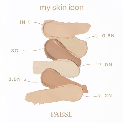 Paese My Skin Icon Mattifying Foundation matirajoči tekoči puder odtenek 2,5N Nude Beige 33 ml Slike