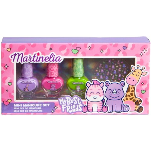 Martinelia My Best Friends Nail Polish & Stickers set lakov za nohte za otroke 3x4 ml Cene