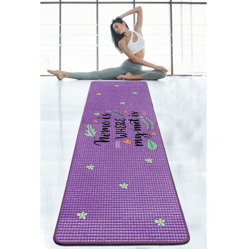  Prostirka za jogu Vitalna i živopisna Gdje je moja prostirka, 60x200cm, &scaron;arena Cijene