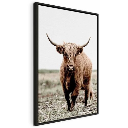  Slika - Young Stag (1 Part) Vertical 60x90 U crnom drvenom okviru Cene