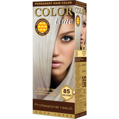 Color Time 85 cool plava boja za kosu Slike