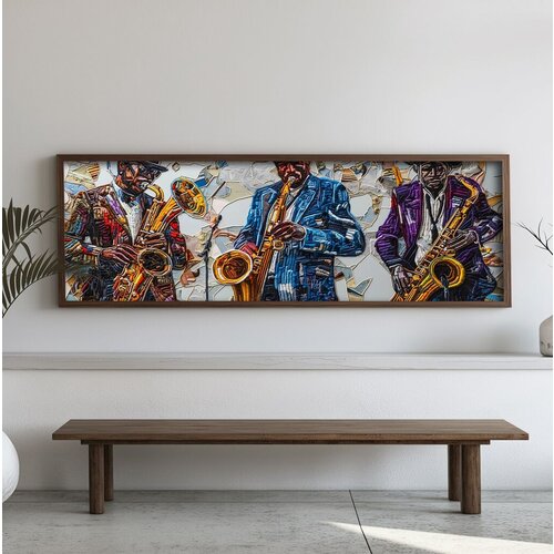 Wallity slika EMR058, 40 x 120 x 3 cm Cene