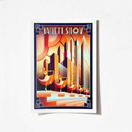 Wallity poster 1987, 29,7x42 cm Cene