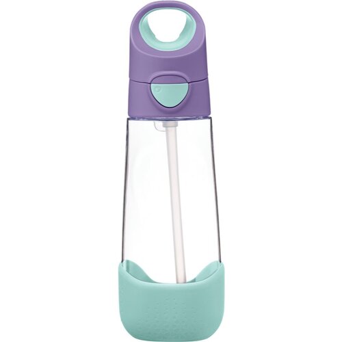 b.box Bottle with Straw steklenička s slamico Lilac Pop 450 ml Cene