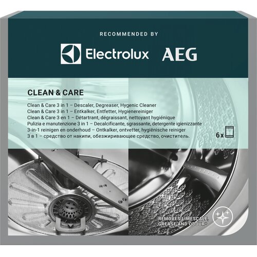 Aeg M2GCP601 Clean & Care 3u1 – sredstvo za čišćenje perilice rublja i posuđa, 6 × 50 g Cene