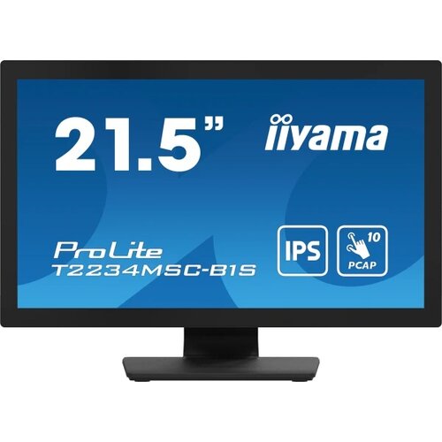 Iiyama Monitor 22" T2234MSC-B1S IPS 1920x1080/8ms/HDMI/VGA/DP/zvucnici Cene