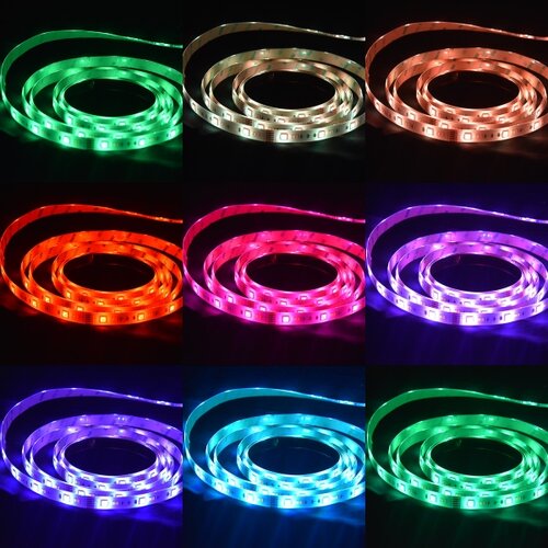  led rgbw kupatilska prigu&amp;scaron;iva traka LED/12,5W/12V IP65 5m wi-fi tuya Slike