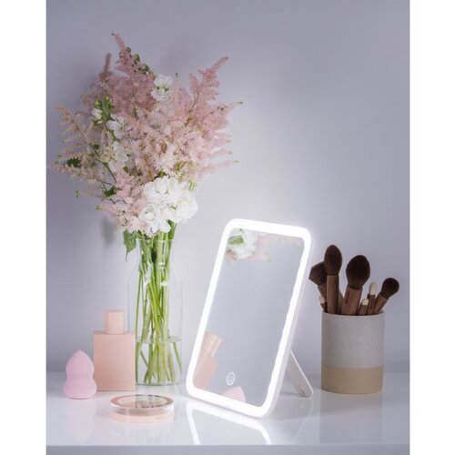 Notino Beauty Electro Collection Make-up mirror with LED lights kozmetičko ogledalce s LED pozadinskim osvjetljenjem Slike