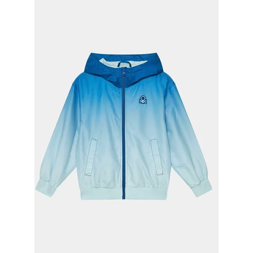 United Colors Of Benetton Prehodna jakna 2OKCCN04F Modra Regular Fit