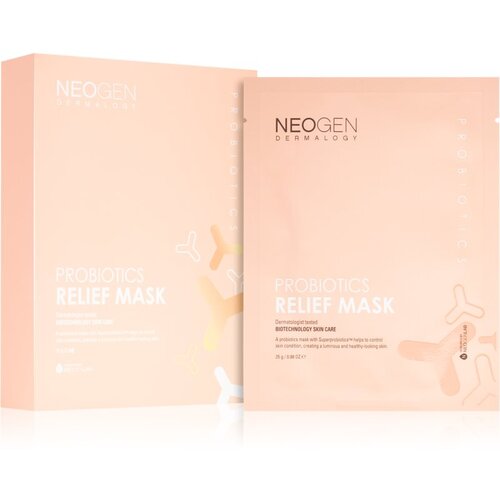 NEOGEN Dermalogy Probiotics Relief Mask umirujuća sheet maska s probioticima 5 kom Cijene
