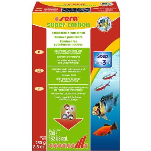 Sera super carbon 250g Slike
