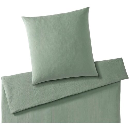 Elegante Smooth prevleka za blazino iz muslina - pistacija - 40 x 80 cm Cene
