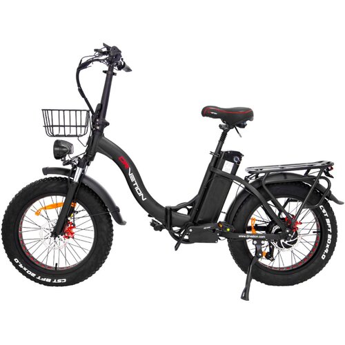 Drvetion električno kolo CT20 - 750W motor 48V10AH baterija 20&amp;quot; kolesa oljna zavora - črna, (21618705) Slike