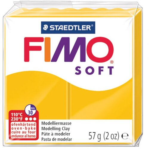  MASA ZA MODELIRANJE 57G FIMO SOFT STAEDTLER 8020-16 BOJA SUNCOKRETA Slike