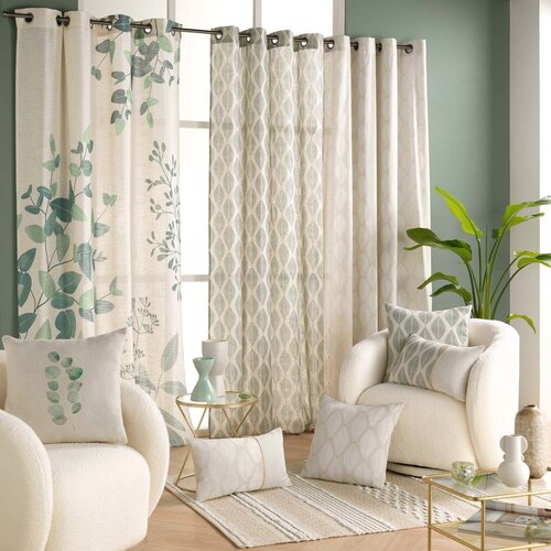 Douceur d int&amp;eacute;rieur Bež zavesa 140x240 cm Maho &amp;ndash; Slike