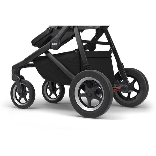 Thule Sleek crni okvir siva dječja kolica Slike