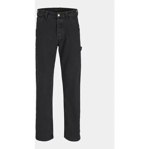 Jack & Jones Jeans hlače Eddie 12252802 Črna Loose Fit