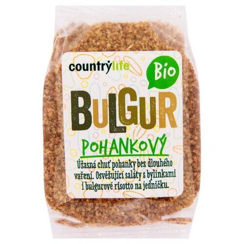 Country Life bio heljda bulgur 250g Slike