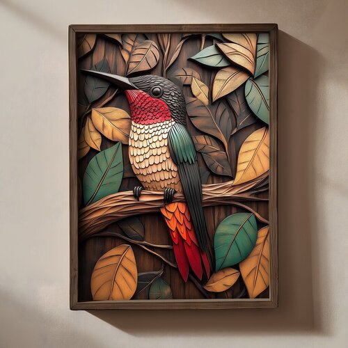 Wallity slika TUN070, 35 x 47 x 2 cm Cene
