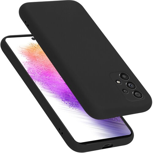 Cadorabo Case, združljiv s Samsungom v tekoči črni barvi - zaščitni pokrov iz fleksibilnega silikona TPU, (20590668) Cene
