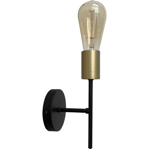 Candellux crespilo zidna lampa crna 1X40W E27 Cene