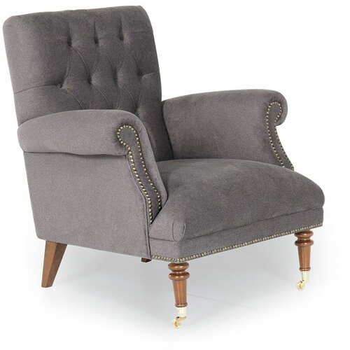 Atelier Del Sofa london grey wing chair Slike