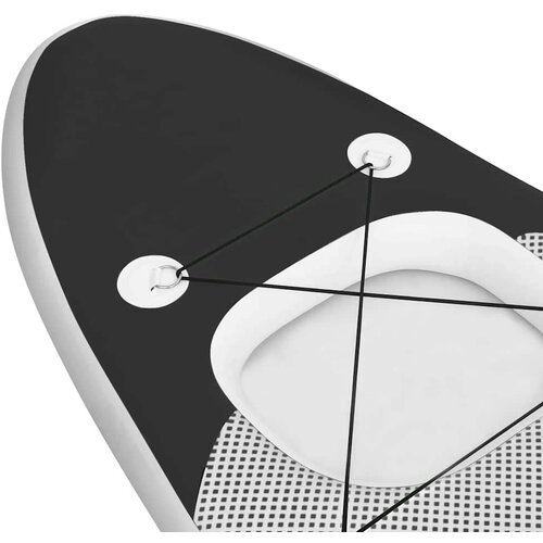 VidaXL Napihljiva SUP deska črne barve 360x81x10 cm Slike