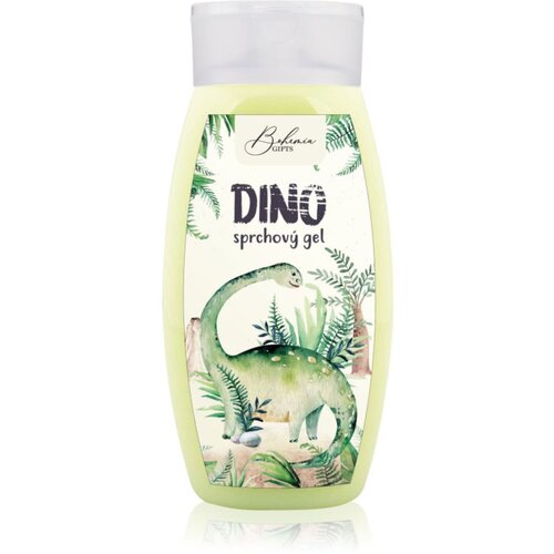 Bohemia Gifts &amp;amp; Cosmetics Dino Olive gel za prhanje za otroke 250 ml Slike