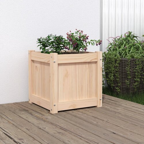 vidaXL Vrtna sadilica 40 x 40 x 40 cm od masivne borovine Cijene