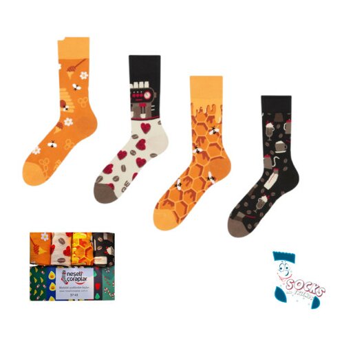 Socks set čarapa za devojčice 4/1 honey and cofee ( 34049 ) Slike