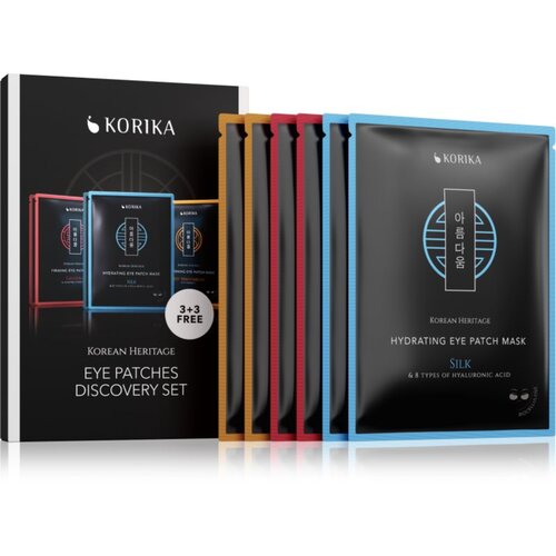 KORIKA Korean Heritage Eye Patches Discovery Set set za oči 6 kom Slike