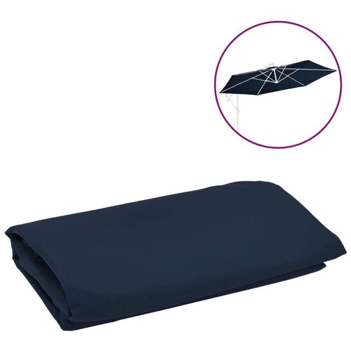  Zamjenska tkanina za konzolni suncobran 350 cm plava Slike