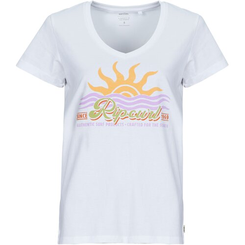 Rip Curl CALA V NECK Bijela Cijene