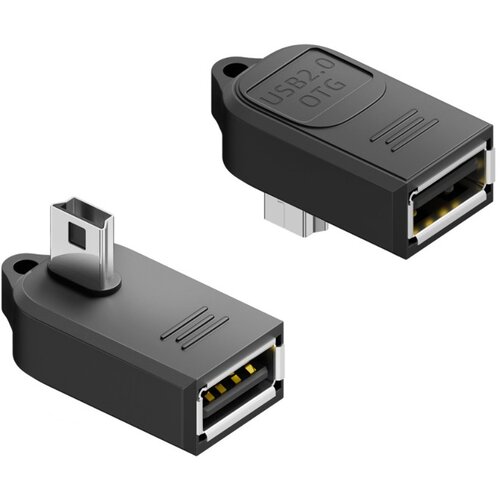 INF Levo kotni mini USB mo&scaron;ki v USB-A ženski OTG adapter (4x), (5000276521) Cene