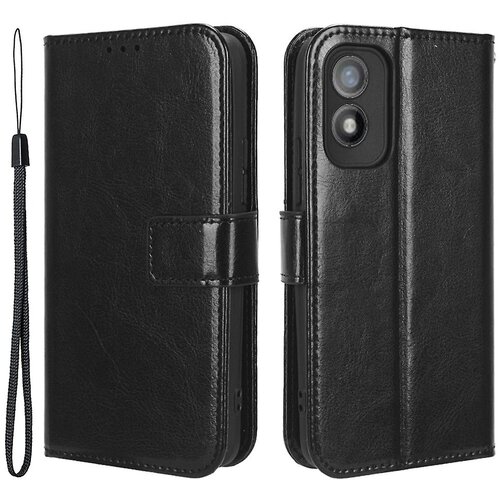 INORCO Za Itel A18 Crazy Horse Texture Wallet Case PU usnjeno stojalo Folio Flip Ovitek za telefon, (22033992) Slike