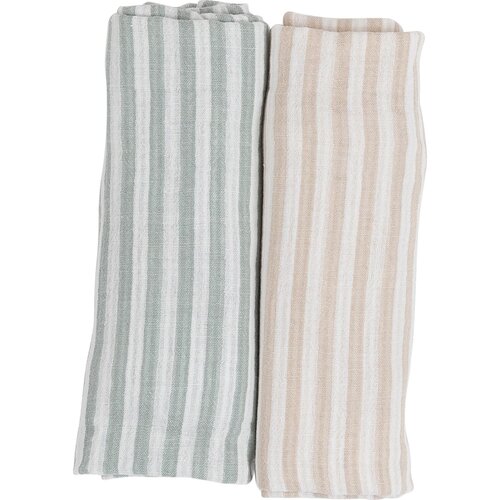 Bubaba by FreeON tetra pelena muslin 2/1 prugice green 70x70 cm green Slike
