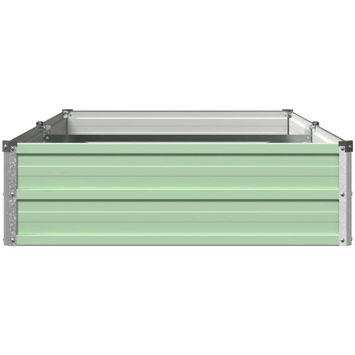  Povi&amp;scaron;eni vrtni krevet Pastelno zelena 160 x 80 x 24 cm Slike