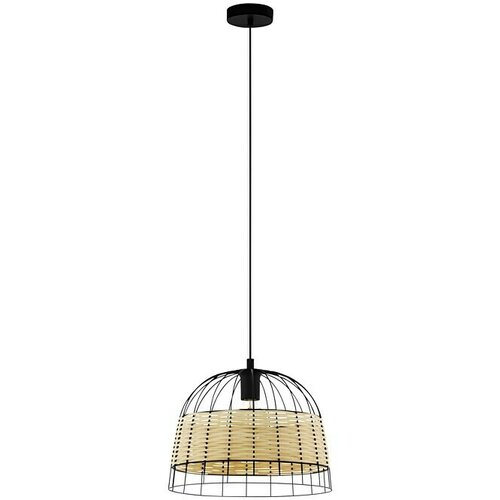Eglo Anwick Okrugla viseća svjetiljka (40 W, Ø x V: 370 mm x 110 cm, Crne boje, E27) Cijene