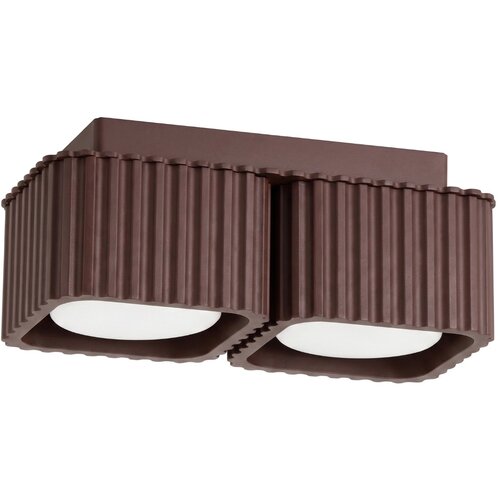 Sollux Lighting Stropna svetilka RIFF 2 rjava Gx53, (5000499527) Cene