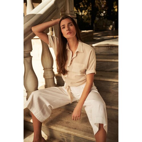 Marisse Women's Shirt L-Ko-4041 L.Beige Cene