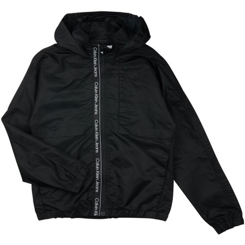 Calvin Klein Jeans Jakne LOGO TAPE JACKET Črna Cene