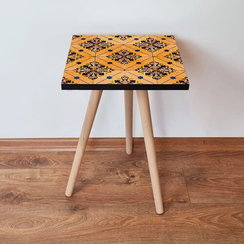 Hanah home klub sto Shp43, 35x42x35 cm, Šareni Cene