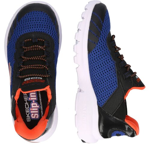 Skechers Tenisice &amp;#039;RAZOR AIR - HYPER-BRISK&amp;#039; kraljevsko plava / narančasta / crna / bijela Slike