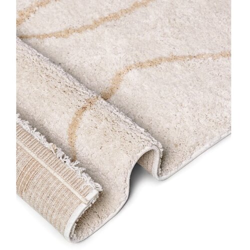 Bonami Selection Kremno bela preproga 120x180 cm Routa &amp;ndash; Slike