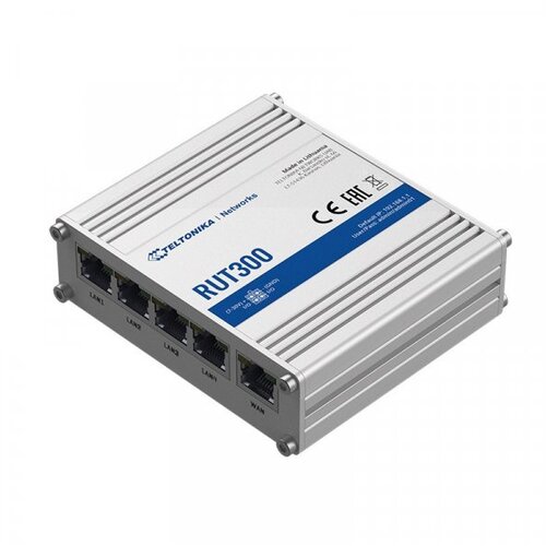Teltonika RUT300 Industrial wired router 5X RJ45 100MB / S Slike