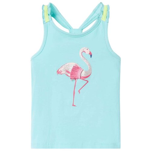  Dječja majica bez rukava svijetla boja mente 140 Cijene