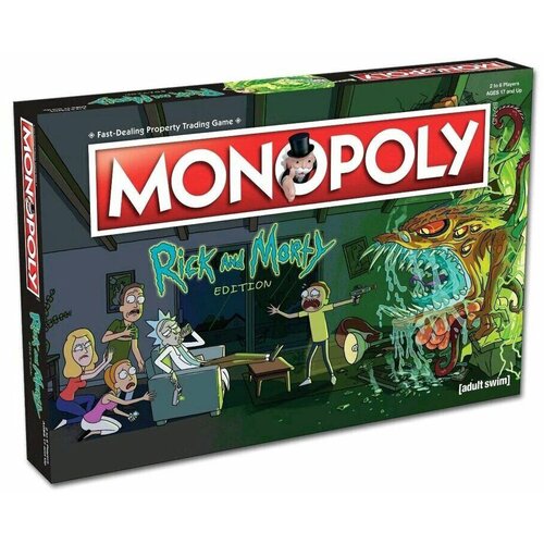 Winning Moves društvena igra monopoly - rick and morty Slike